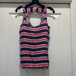 Splendid Woven Back Detail Top